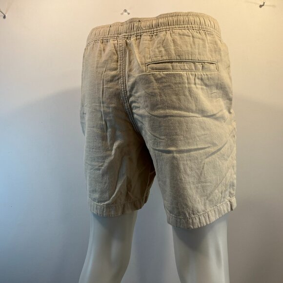 Hollister California Men's 7" Linen Jogger Shorts - Size Medium - Picture 3 of 4